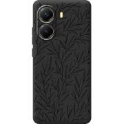 Чорний чохол BoxFace Poco X7 Pro Leaves