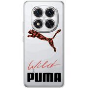 Прозорий чохол BoxFace Xiaomi Redmi Note 14 Pro Plus 5G Wild Cat