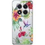 Прозорий чохол BoxFace Xiaomi Redmi Note 14 Pro Plus 5G Tropical