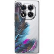 Прозорий чохол BoxFace Xiaomi Redmi Note 14 Pro Plus 5G Feathers