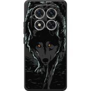 Чорний чохол BoxFace Xiaomi Redmi Note 14 Pro Plus 5G Wolf