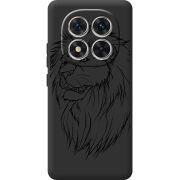 Чорний чохол BoxFace Xiaomi Redmi Note 14 Pro Plus 5G Lion