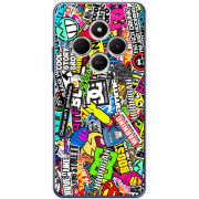 Чохол BoxFace Xiaomi Redmi A4 Multicolored Inscriptions