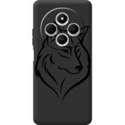 Чорний чохол BoxFace Xiaomi Redmi A4 Wolf
