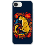 Чохол BoxFace Apple iPhone 16e Petrykivka Leopard