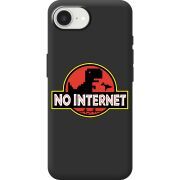 Чорний чохол BoxFace Apple iPhone 16e No Internet