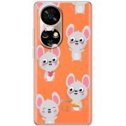 Прозорий чохол BoxFace Ulefone Note 17 Pro с 3D-глазками Mouse