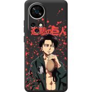 Чорний чохол BoxFace Ulefone Note 17 Pro Атака Титанов Леви