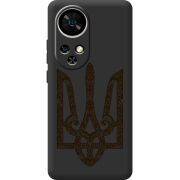 Чорний чохол BoxFace Ulefone Note 17 Pro Ukrainian Trident