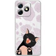 Прозорий чохол BoxFace Ulefone Note 18 Pro Meow