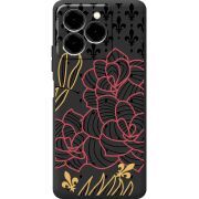 Чорний чохол BoxFace Ulefone Note 20 Pro FranceFlowers