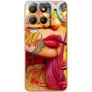 Чохол BoxFace Motorola G15 Power Yellow Girl Pop Art