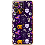 Чохол BoxFace Motorola G15 Power Halloween Purple Mood
