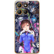 Чохол BoxFace Motorola G15 Power Overwatch D.VA