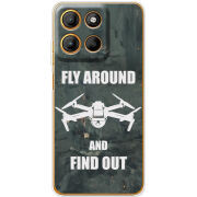 Чохол BoxFace Motorola G15 Power Дрон Fly Around