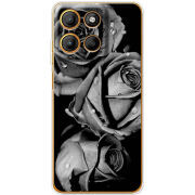 Чохол BoxFace Motorola G15 Power Black and White Roses