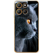 Чохол BoxFace Motorola G15 Power English cat