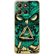 Чохол BoxFace Motorola G15 Power Masonic Owl