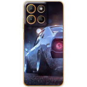 Чохол BoxFace Motorola G15 Power Silver Car
