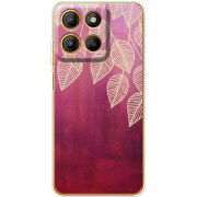 Чохол BoxFace Motorola G15 Gold Leaves