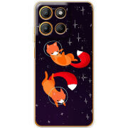 Чохол BoxFace Motorola G15 Power Fox-Astronauts