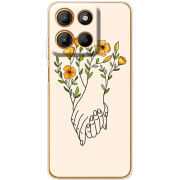 Чохол BoxFace Motorola G15 Power Flower Hands