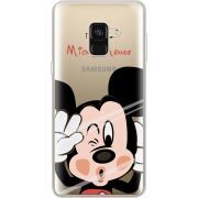 Прозрачный чехол Uprint Samsung A530 Galaxy A8 (2018) Mister M