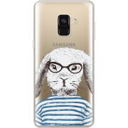 Прозрачный чехол Uprint Samsung A530 Galaxy A8 (2018) MR. Rabbit