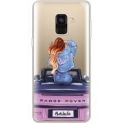 Прозрачный чехол Uprint Samsung A530 Galaxy A8 (2018) Boss Babe