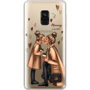Прозрачный чехол Uprint Samsung A530 Galaxy A8 (2018) Mommy Is My BFF