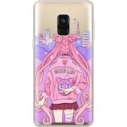 Прозрачный чехол Uprint Samsung A530 Galaxy A8 (2018) Wiked Lady