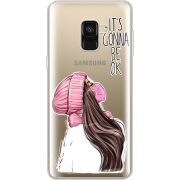 Прозрачный чехол Uprint Samsung A530 Galaxy A8 (2018) It's Gonna Be OK