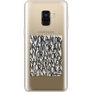 Прозрачный чехол Uprint Samsung A530 Galaxy A8 (2018) Amor Amor