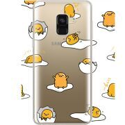 Прозрачный чехол Uprint Samsung A530 Galaxy A8 (2018) Gudetama
