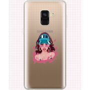 Прозрачный чехол Uprint Samsung A530 Galaxy A8 (2018) Selena Gomez