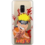 Прозрачный чехол Uprint Samsung A530 Galaxy A8 (2018) Naruto