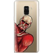 Прозрачный чехол Uprint Samsung A530 Galaxy A8 (2018) Титан