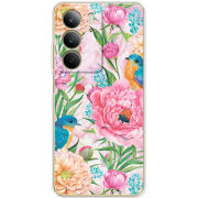 Чохол BoxFace Realme C75 Birds in Flowers