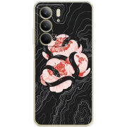 Чохол BoxFace Realme C75 Snake Rose