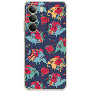 Чохол BoxFace Realme C75 Flying Elephants