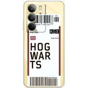 Прозорий чохол BoxFace Realme C75 Ticket Hogwarts