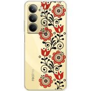 Прозорий чохол BoxFace Realme C75 Ethno Ornament
