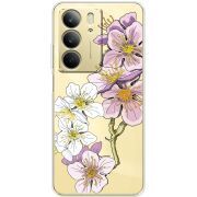 Прозорий чохол BoxFace Realme C75 Cherry Blossom