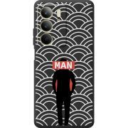 Чорний чохол BoxFace Realme C75 Man Pattern