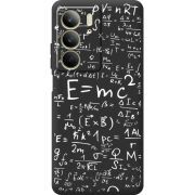 Чорний чохол BoxFace Realme C75 E=mc2