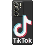 Чорний чохол BoxFace Realme C75 Tik Tok