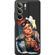 Чорний чохол BoxFace Realme C75 Tanker Girl
