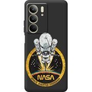 Чорний чохол BoxFace Realme C75 NASA Spaceship