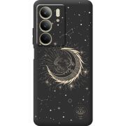 Чорний чохол BoxFace Realme C75 Moon