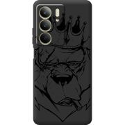 Чорний чохол BoxFace Realme C75 Bear King